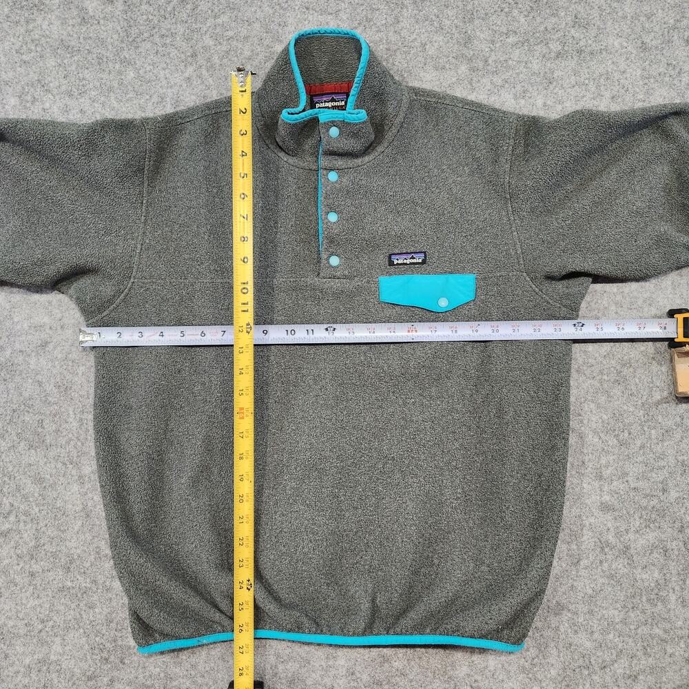 Patagonia Womens XL Lightweight Synchilla Fleece Snap T Pullover Jacket 25455 - Picture 6 of 12